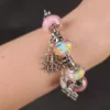 Kreativt smyckeset för barn | gör dina egna armband med berlocker