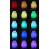 Squishy nattlampa rgb med fjärrkontroll led lampa katt