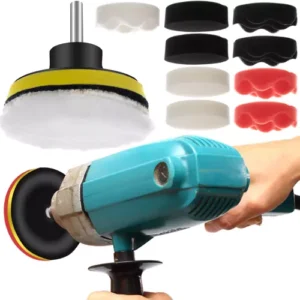 Poleringssvampar | Passar Skruvdragare | Set med 12 stycken