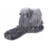 Superstor hoodie blanket | xxl filtmorgonrock grå