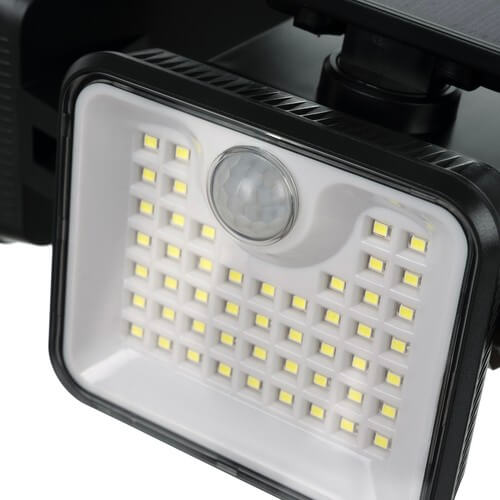 Solcellslampa med rörelsevakt | solcellsdriven spotlight trädgårdslampa - bild 9
