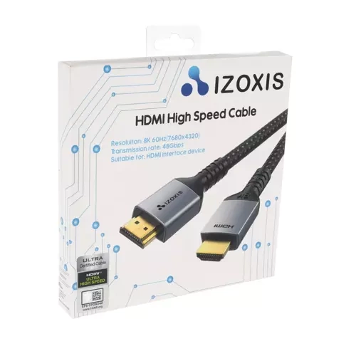 Guldpläterad 8k uhd 60hz 48gbps hdmi-kabel 2m - bild 11