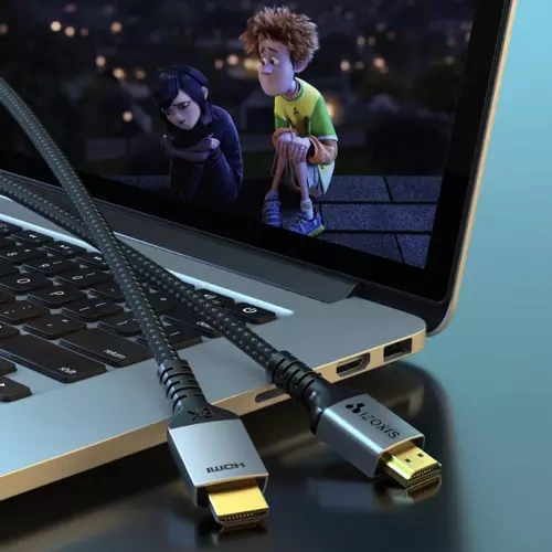 Guldpläterad 8k uhd 60hz 48gbps hdmi-kabel 2m - bild 7