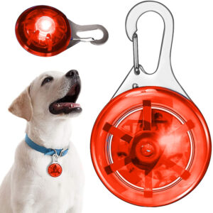 LED Lampa för Hundhalsband Djurhalsband Röd