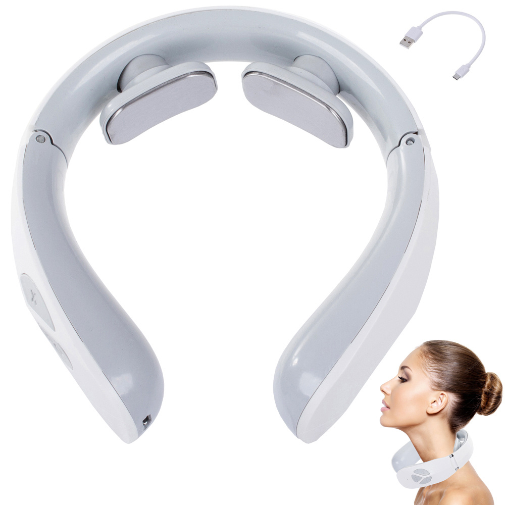 Elektrisk nackmassage | uppladdningsbar ems cervical massager
