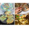 24k guldpläterad diamantros i gåvoförpackning evighetsros