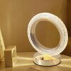 Trådlös bordslampa kristall touch led rgb