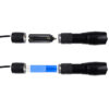 2-i-1 xpe uv ficklampa