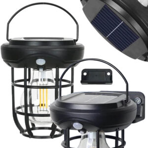 Solcellslykta med Väggfäste | 3 Lägen och Rörelsesensor