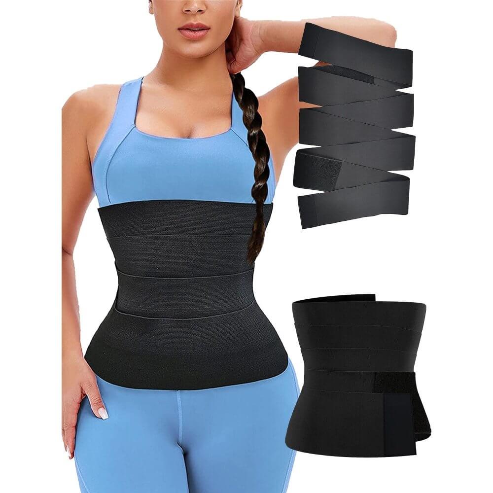 Free size waist shaper midjetränare 5m svart