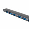 Usb hub 7 portar | usb a till 1x usb 3. 2 och 6x usb 2. 0