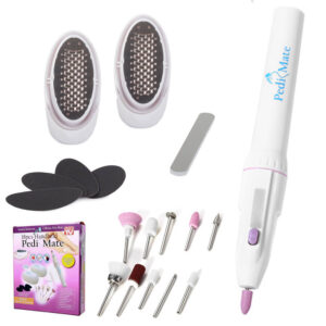 Elektrisk Mani-Pedi Nagelfil | 18 Delar Pedikyr- och Manikyrset