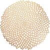 4-pack bordstablett 41cm guld
