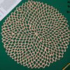 4-pack bordstablett 41cm guld
