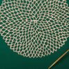 4-pack bordstablett 41cm guld