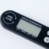 Vikbar digital kökstermometer instant read svart