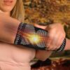 Armbågsstöd med kompression | värmeaktiverande kopparfibrer armbågsskydd
