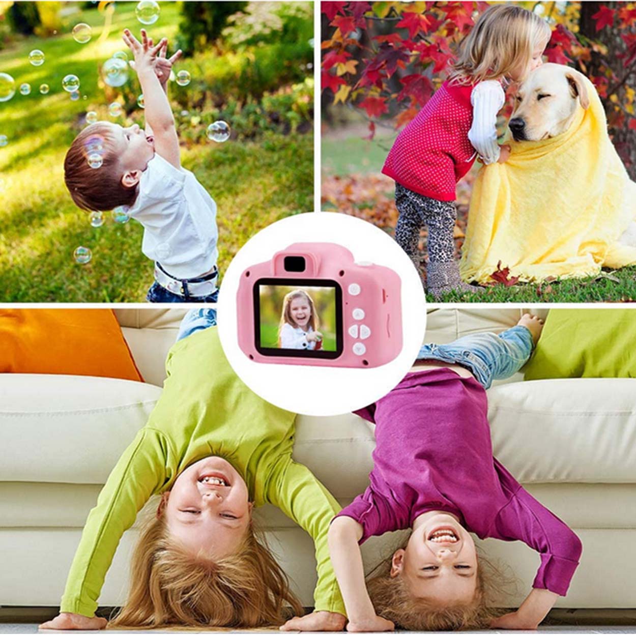 Digitalkamera för barn katt rosa - bild 9