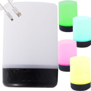 RGB LED Nattlampa USB 8 Skiftande Färger