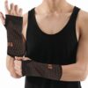 Handledsstöd kompression | värmeaktiverande kopparfibrer handlesskydd