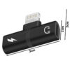 Lightning adapter splitter | ljud och laddning