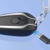 Mini powerbank nyckelring nödladdare usb-c 1500mah