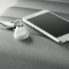 Bluetooth nyckelhittare | nyckel- och telefonsökare med signalsändare vit