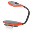 Led lampa med klämma för böcker och läsning