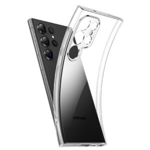 Genomskinligt TPU-skal till Samsung Galaxy S24 Ultra med Kameraskydd