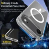 Iphone 17 air magnetiskt mobilskal magsafe kompatibel genomskinligt