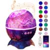 Dino egg galaxy stjärnprojektor med stjärnhimmel och supernova nebula