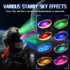 Astronaut nattlampa | rgb galaxylampa med supernova stjärnhimmel