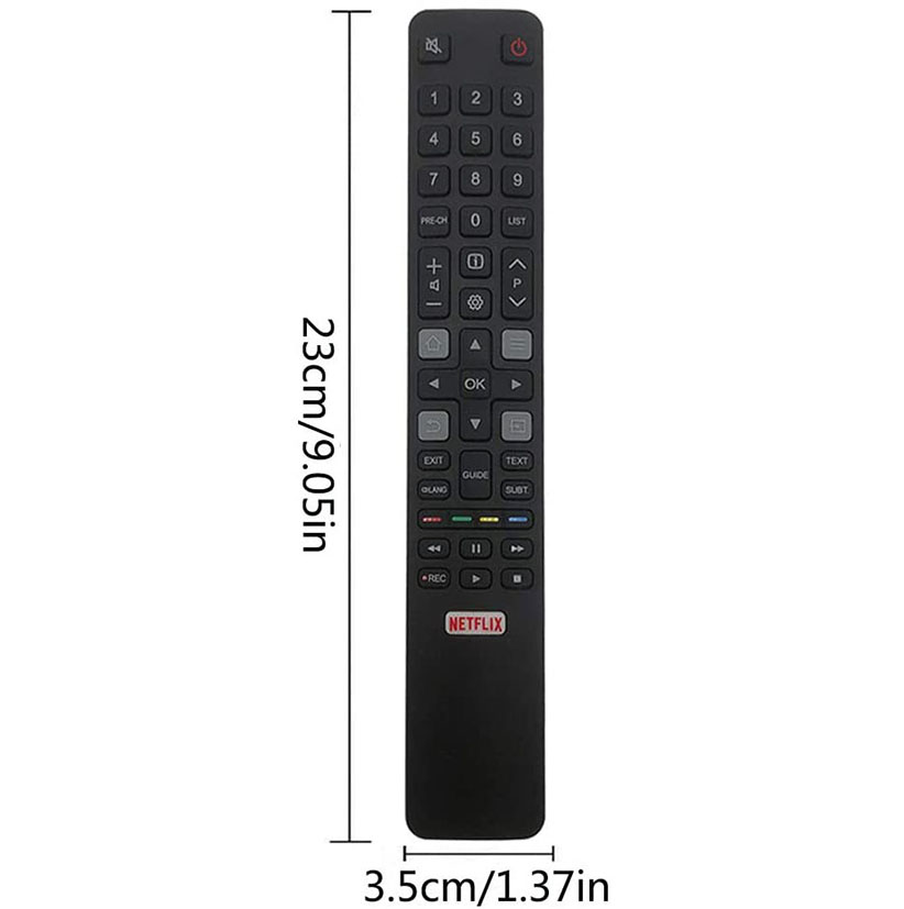 Universell tv fjärrkontroll tcl thomson smart tv kompatibel rc802n - bild 3