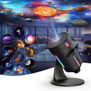 4K Galaxy Projector — 360° Stjärnhimmel Stämningsbelysning för Barn & Vuxna