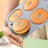 Silikon bakform för donuts och bagels