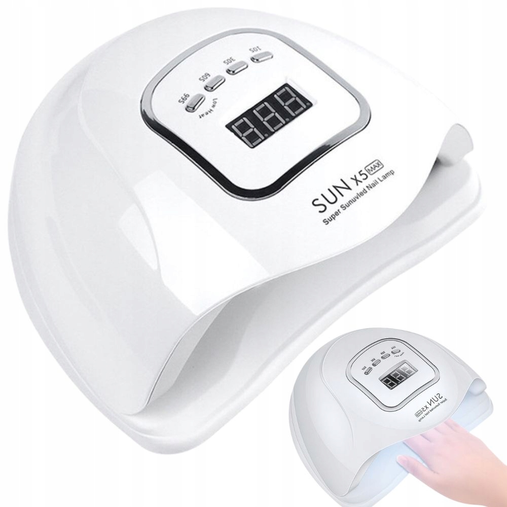 Nagellampa x5 max 150w uv 46 led
