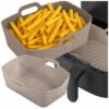 Rektangulär Silikoninsats till Air Fryer 20x14cm, Non-Stick