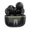 Tws trådlösa in-ear hörlurar enc, bluetooth 5. 3, lcd‑display och touchkontroller svart