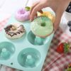 Silikon bakform för donuts och bagels
