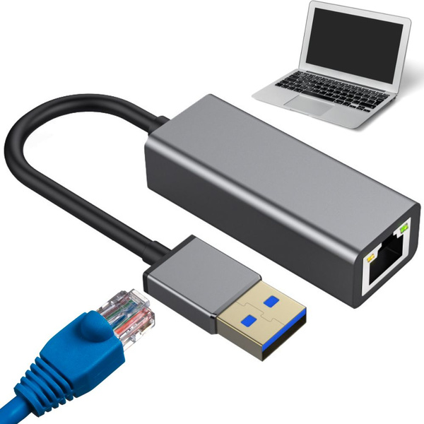 Usb rj45 adapter - usb type a till ethernet - 100mbps nätverkskort