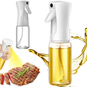 Sprayflaska för Olja i Glas 200ml Vit