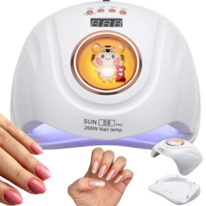 268W UV LED Nagellampa för Gel, Akryl, Hybridlack - 57 Kraftfulla Dioder