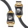 HDMI 2.1 Ultra High Speed Kabel 8K@60Hz, 4K@120Hz Guldpläterad 2m