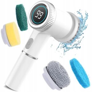 5-i-1 Uppladdningsbar Elektrisk Rengöringsborste Sladdlös Skurborste