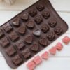 Chokladform silikonform för praliner och godis bakning