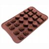 Chokladform silikonform för praliner och godis bakning