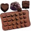 Chokladform silikonform för praliner och godis bakning