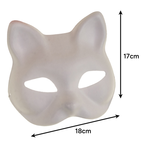 Diy-kattmasker 6-pack med filt, fuskpäls och dekorationer – therian pysselset för barn, kalas och maskerader - bild 10