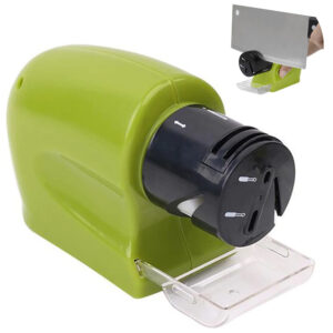 Elektrisk knivslip och saxslipare 20 W – kompakt batteridriven slipmaskin för knivar, skruvmejslar och köksredskap