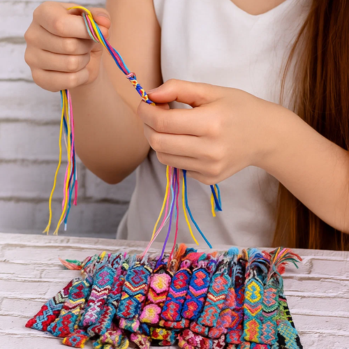 150 färger broderigarn 8m per nystan - bild 9